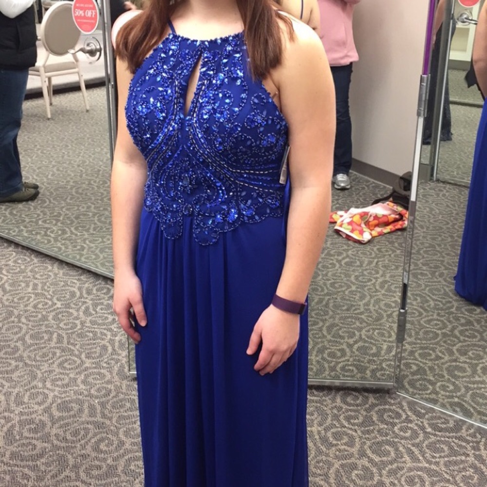 Royal Blue prom/formal dress